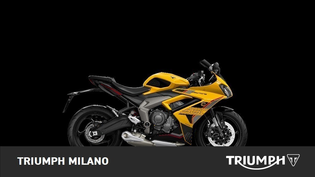 TRIUMPH Daytona 660 Cosmic Yellow / Sapphire Black Abs