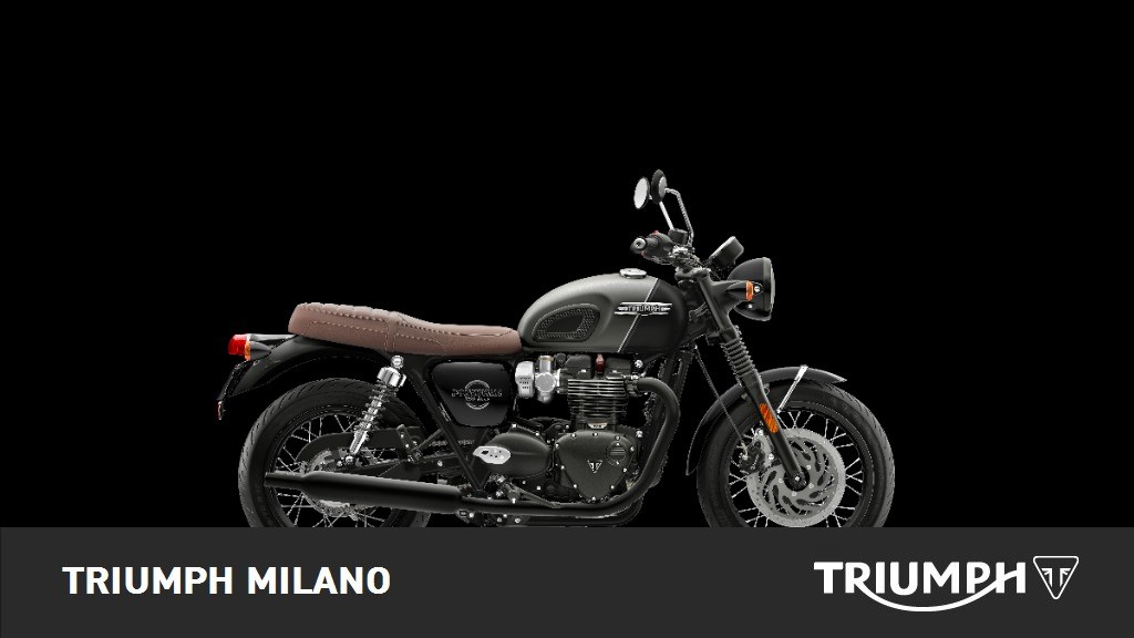 TRIUMPH Bonneville 1200 T120 Black Matt Silver Ice / Matt Sapphire B