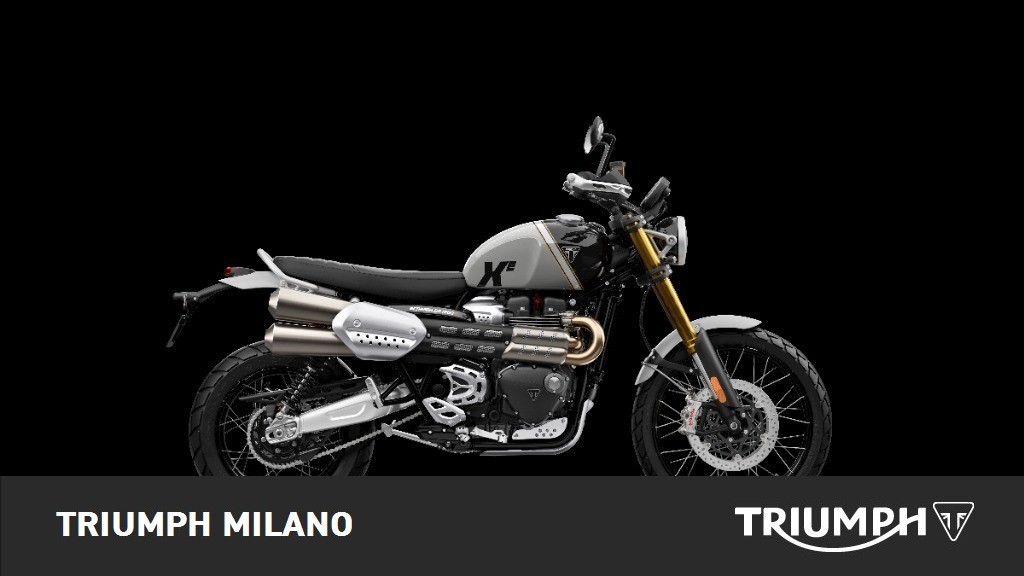 TRIUMPH Scrambler 1200 XE Silver Ice / Phantom Black Abs