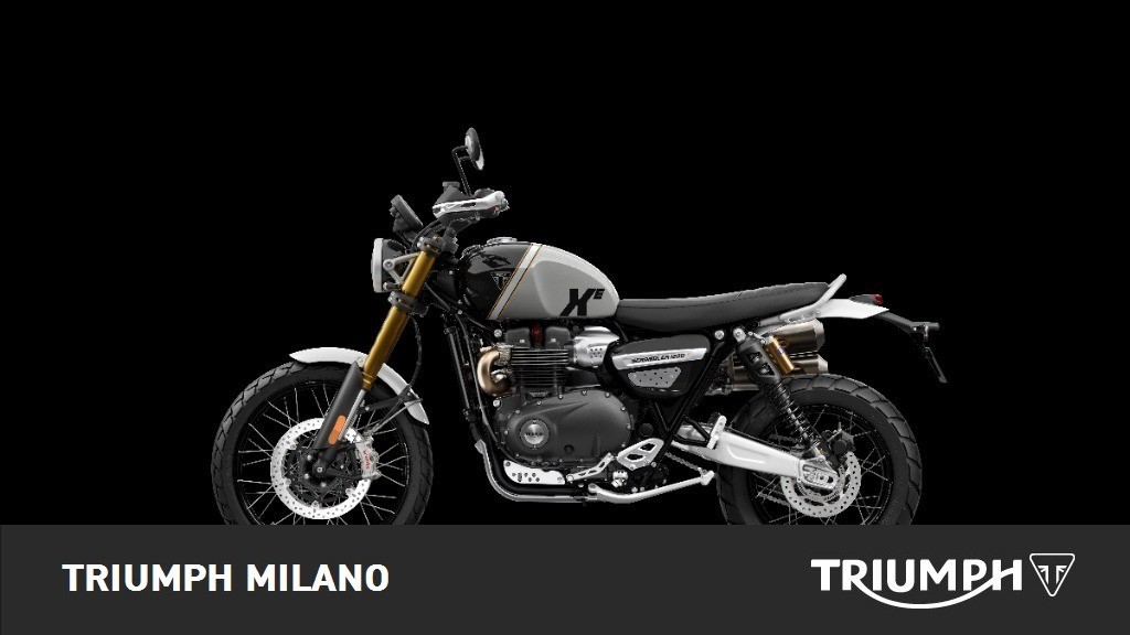 TRIUMPH Scrambler 1200 XE Silver Ice / Phantom Black Abs
